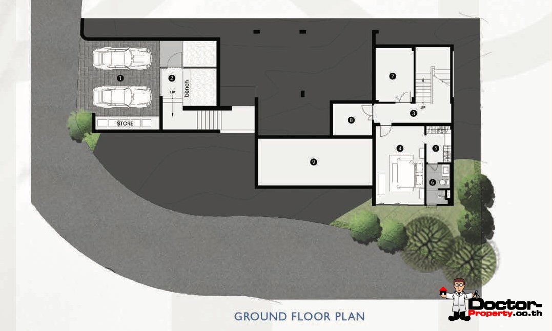 Luxury 4 Bedroom Pool Villa with Stunning Sea View in Plai Laem, Koh Samui – For Sale